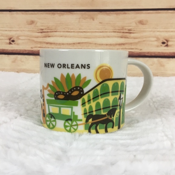 Starbucks Other - Starbucks New Orleans Mug “You Are Here” White